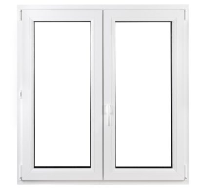 2-flügliges Plastique Fenêtre stulpfenster fenêtre blanc tourne tourne-Kipp 3 fois V 
