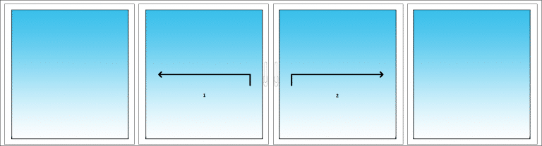 Übersicht Terrassen-Schiebetüren aus Holz, Kunststoff und Aluminium