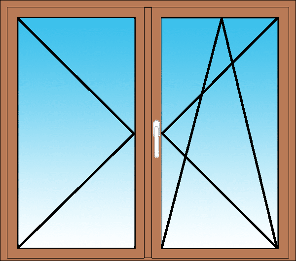 WÜRTH Dreh-/Kipp-Fenstergriff für Fenster und Terrassentüren in Silber Balkon 