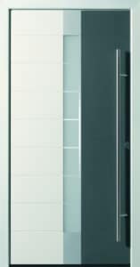 Greendoors Premium Aluminium Haustür Model-320-RAL-9016-7016