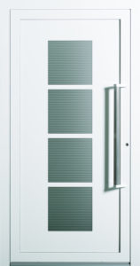 Greendoors Premium Aluminium Haustür Model-321-RAL-9016