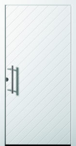 Greendoors Premium Aluminium Haustür Model-322-RAL-9016