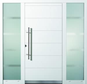 Greendoors Premium Aluminium Haustür Model-326-RAL-9016